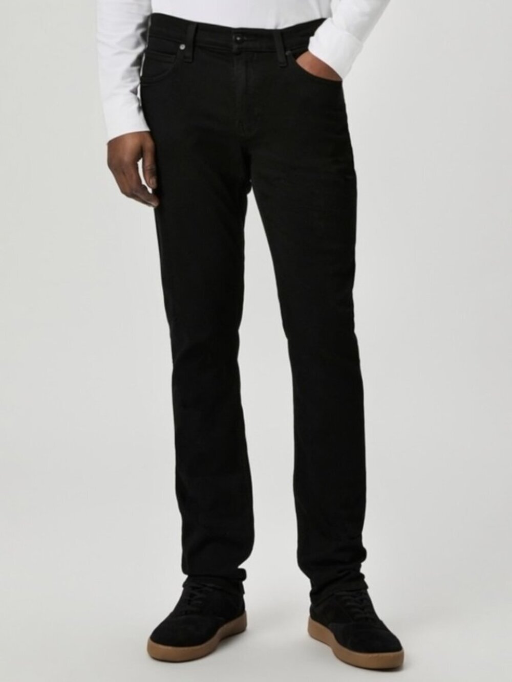 Paige Lennox Slim Fit Jean Men’s Size 29 Black Denim Shadow